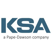 KSA, a Pape-Dawson Company logo